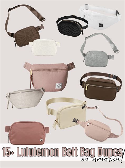 belt bags similar to lululemon.